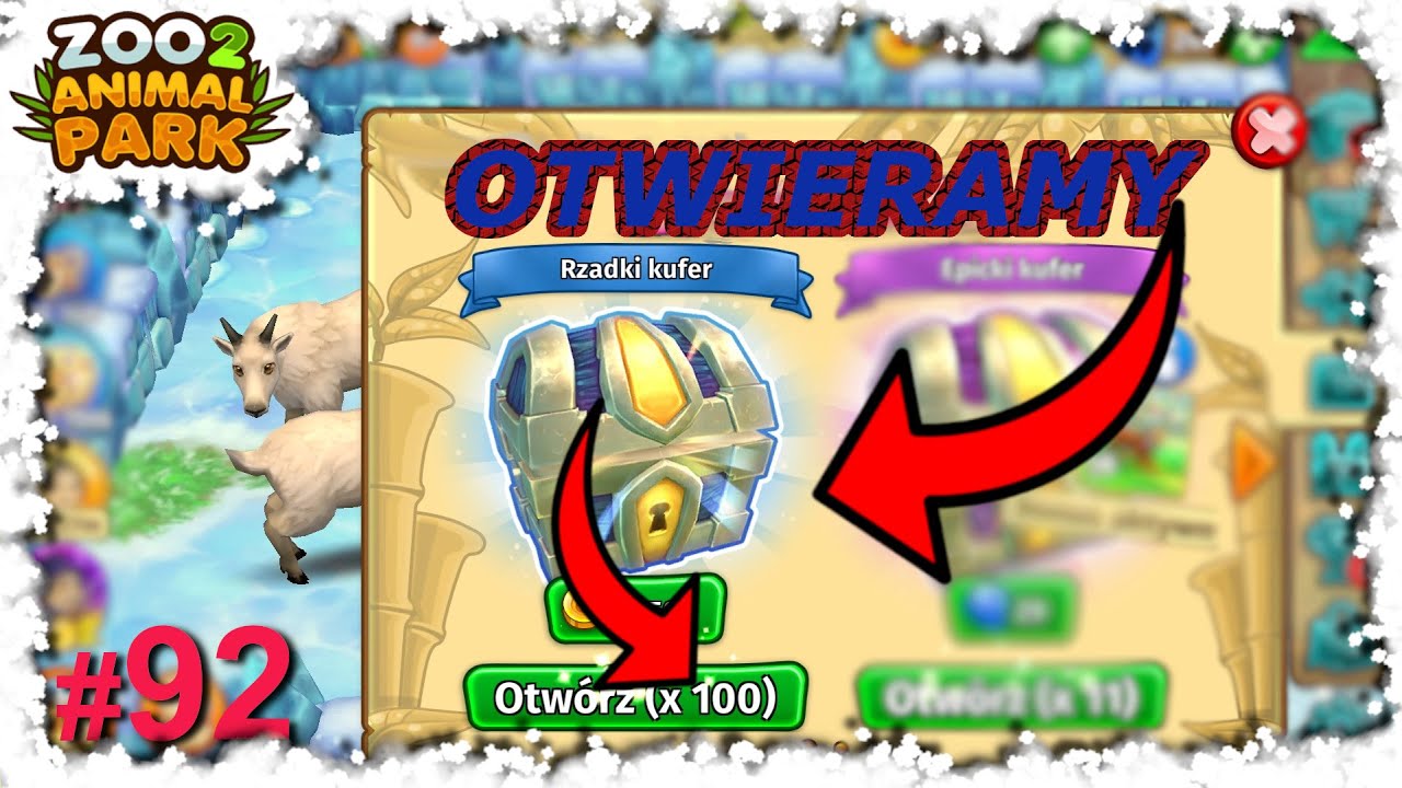 🦁 Zoo 2: Animal Park: #92 Otwieramy 100 skrzynek