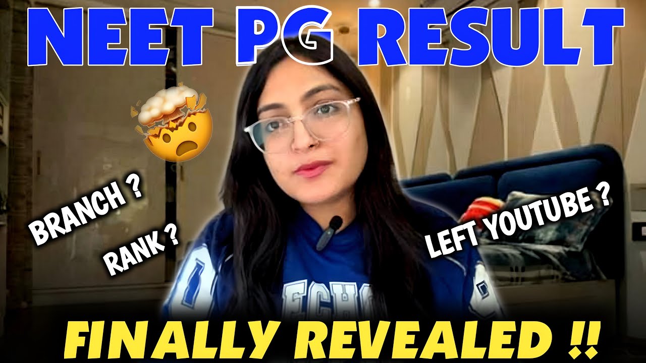 My NEET PG Result And Branch Reveal 😱😱| NEET PG 2025 | Ishita khurana 