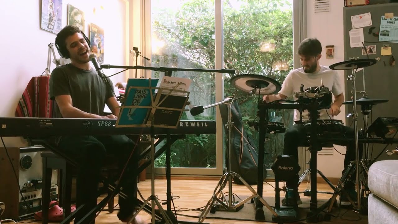 Peluca Telefónica - Charly García Cover | Sesión en Casa (Full Band)