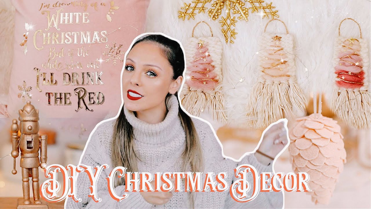 CRAFTS FOR CHRISTMAS 2021 - Easy DIY holiday decor how tos inspired by Crate & Barrel and Etsy