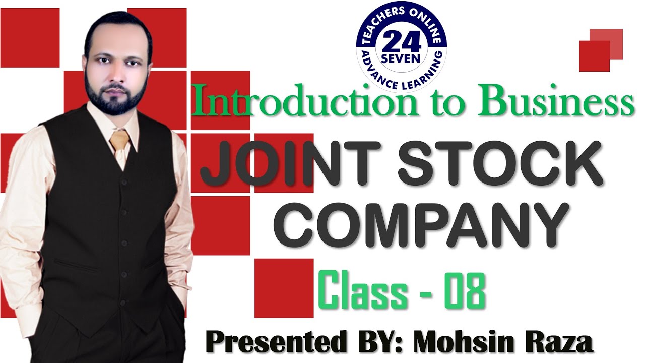 MGT211 Short Lecture - 08 | VU Short Lecture | Joint Stock Company in (Urdu / Hindi)