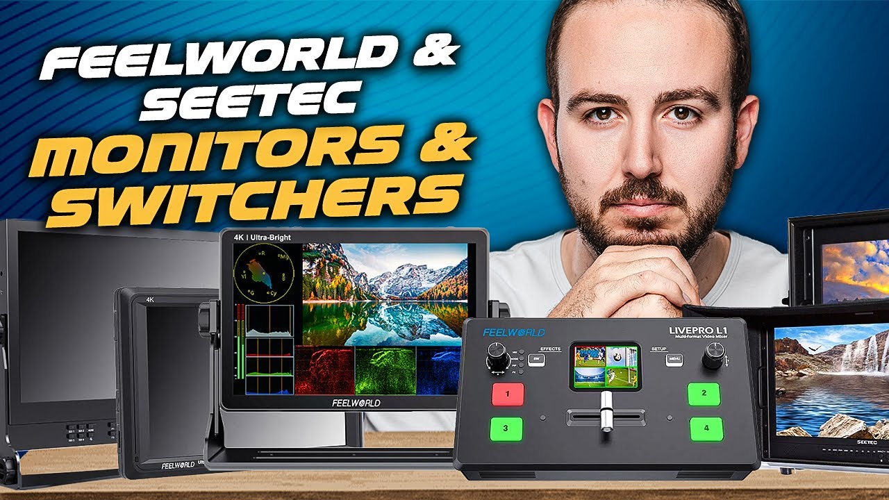 New Feelworld & Seetec Monitors/Switchers at NABshow 2023