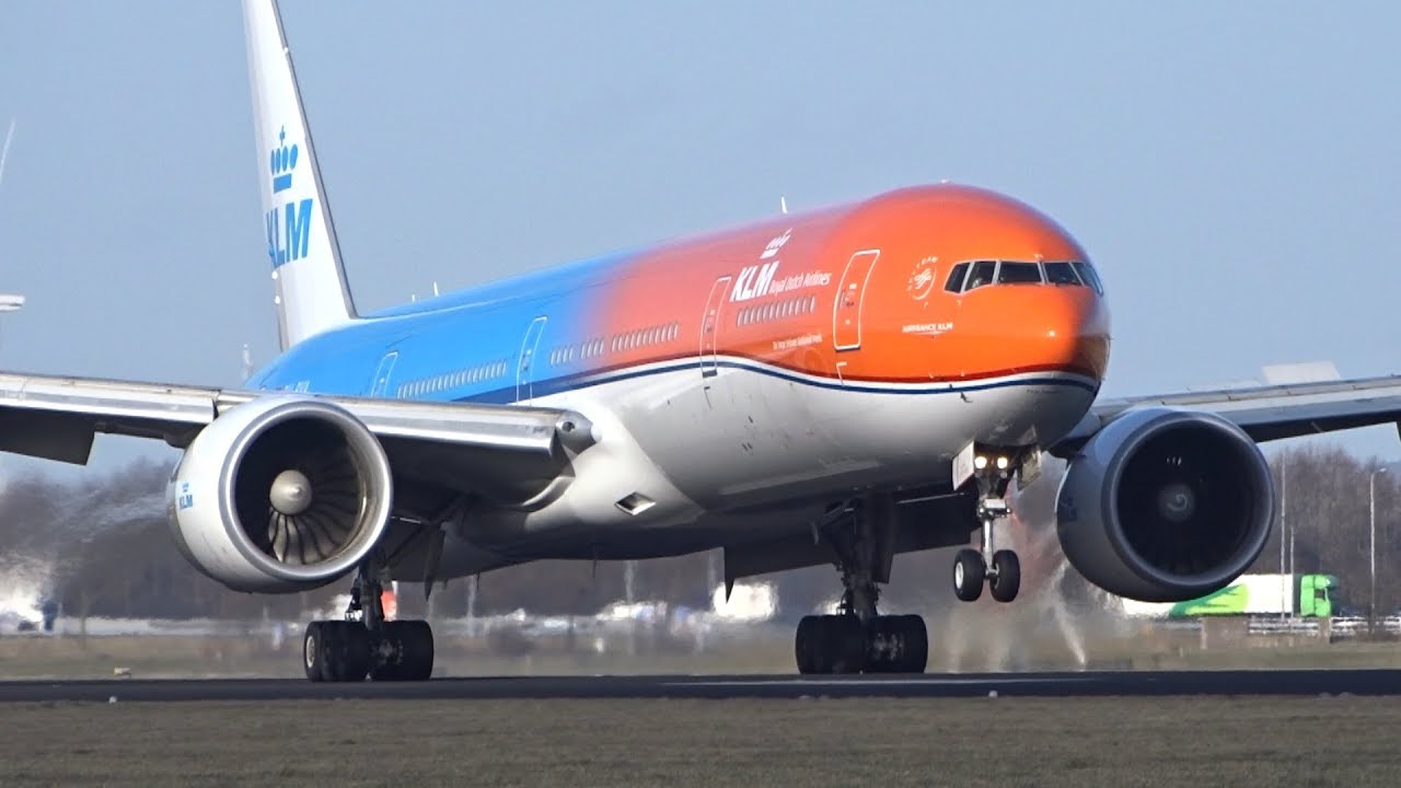 BIG PLANES Landing At Amsterdam A380, B747, A330, B787, B777