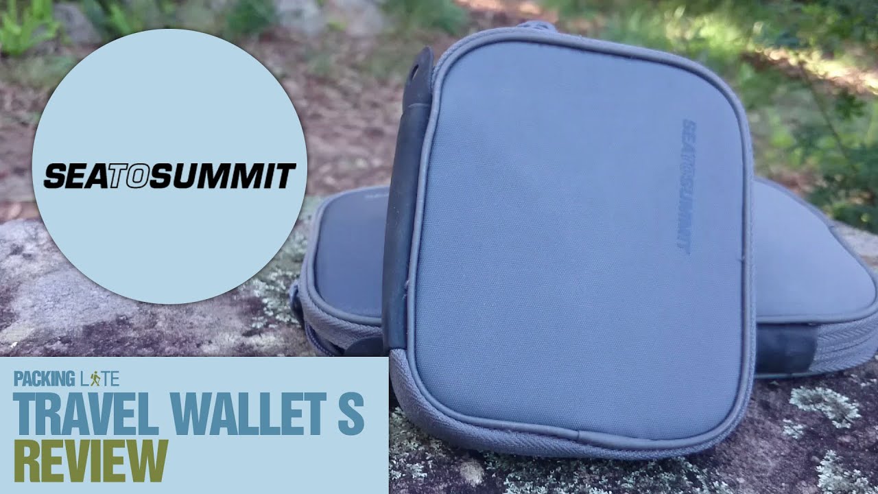 Обзор небольшого дорожного кошелька Sea To Summit