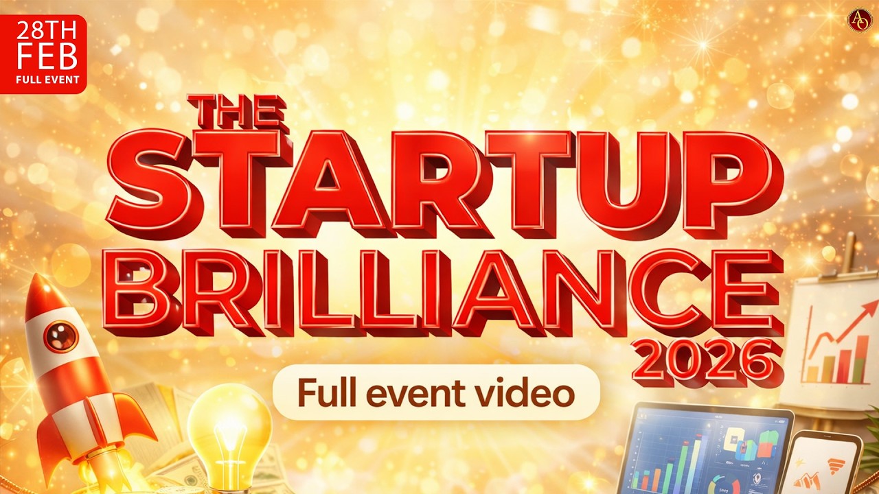 The Startup Brilliance 2026 - Award Show | Full Event Video | @ArijitOfficials ​