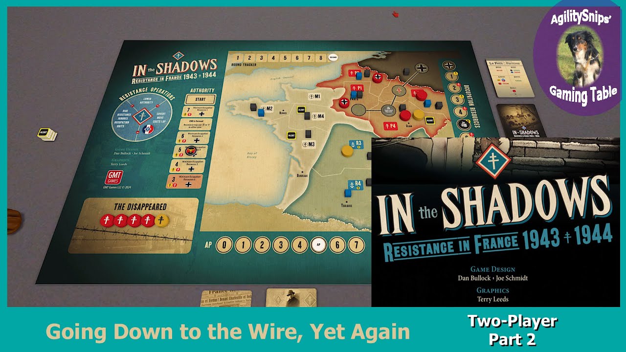 Going Down to the Wire, Yet Again (2-Player), Part 2 of In the Shadows - GMT Games