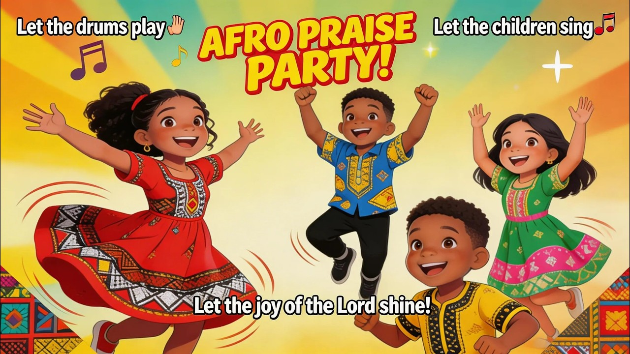 Dance for Jesus! 💃🏾🕺🏾 Afrobeat Gospel Party for Kids (Praise & Worship)