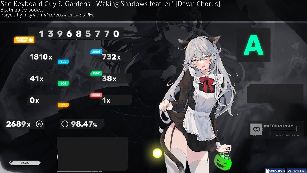 mcy4 ┆ Walking  Shadows ┆ 7.82  ★  A