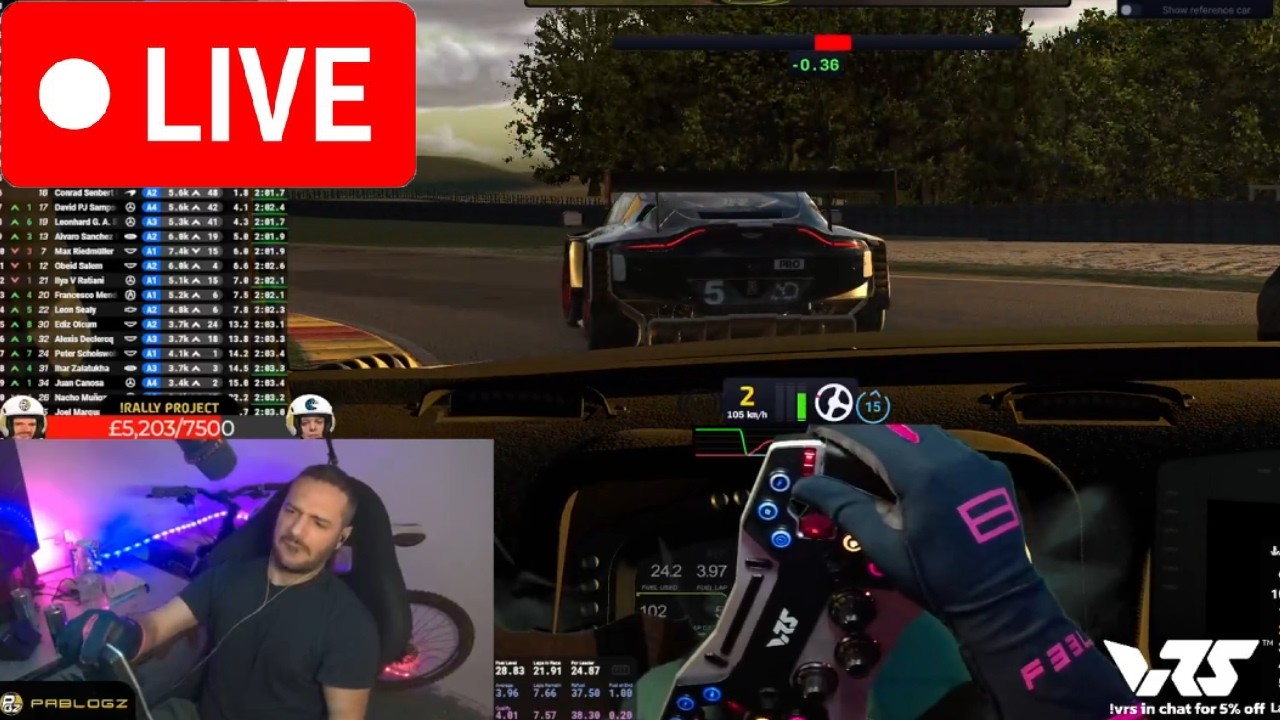 iRacing IMSA | Pushing with magic snapps car