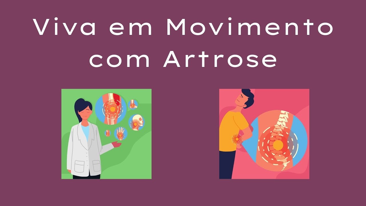 Viva em movimento com artrose