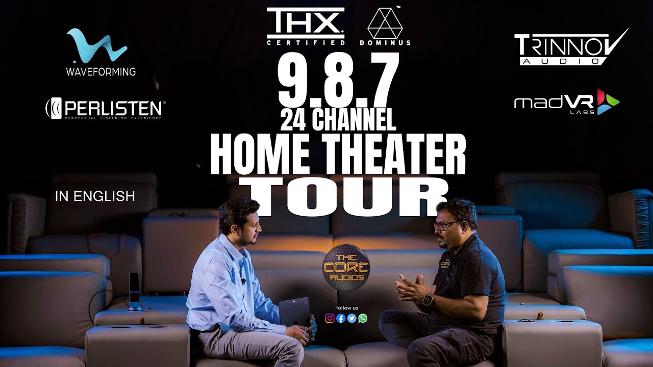 THX DOMINUS 9.8.7 CHANNEL HOME CINEMA TOUR на английском языке #trinnov #madvr #hometheater #perl...