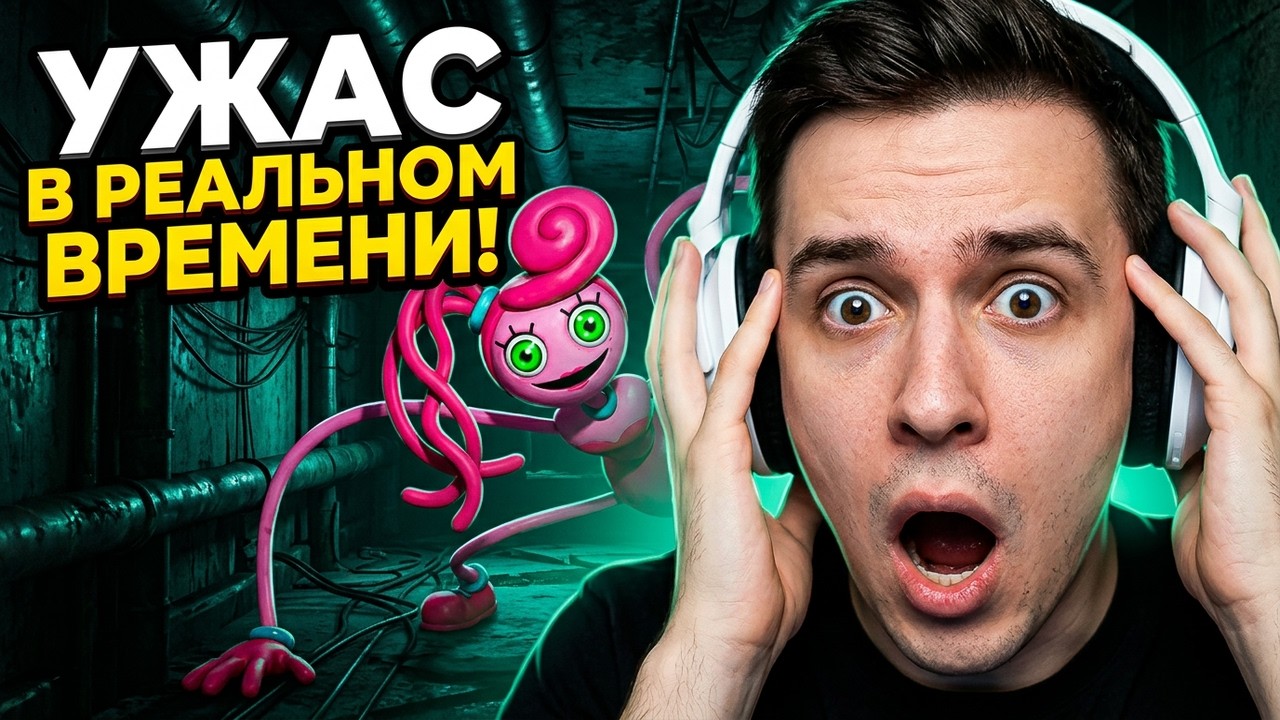 я играю poppy playtime 2 реакция в реальном времени