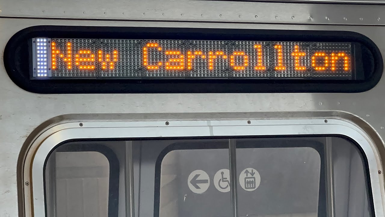 WMATA Subway: Kawasaki 7k Series ⚪️Silver Line⚪️ Train from Ashburn to New Carrollton
