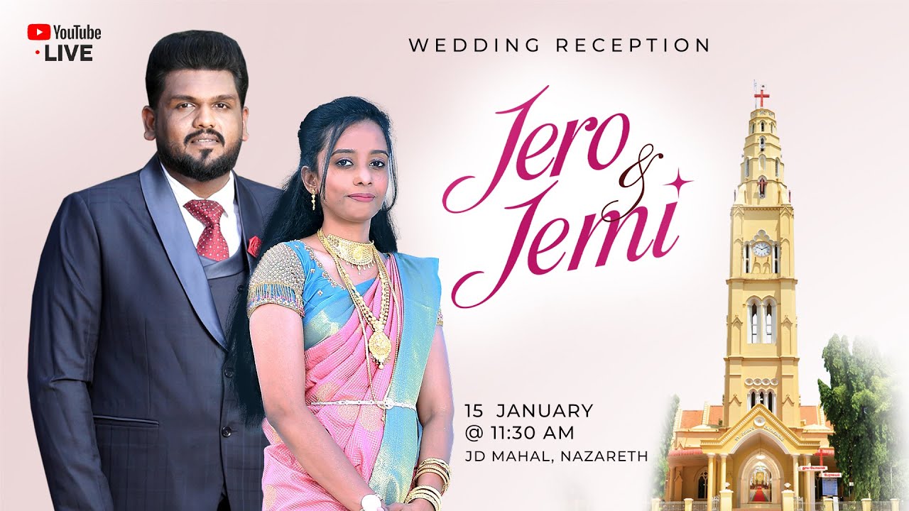 Jerome - Jemimah | Wedding Reception | Nazareth | Wedding Live 🔴