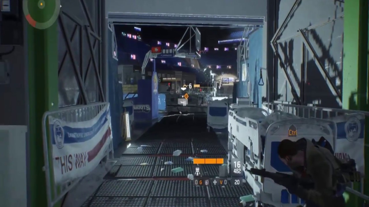 Connor56202: Tom Clancy's The Division Solo Walkthrough 100% Part 6 Madison Field Hospital Hard