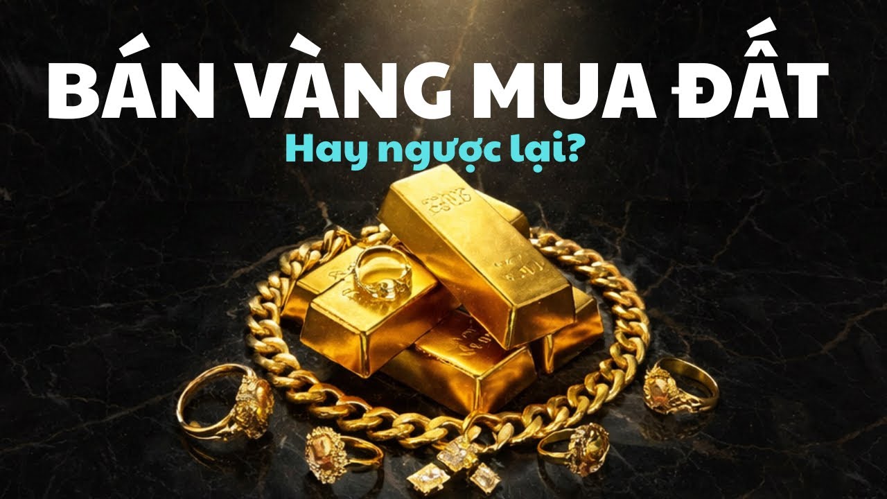 BÁN VÀNG MUA ĐẤT HAY BÁN ĐẤT MUA VÀNG?
