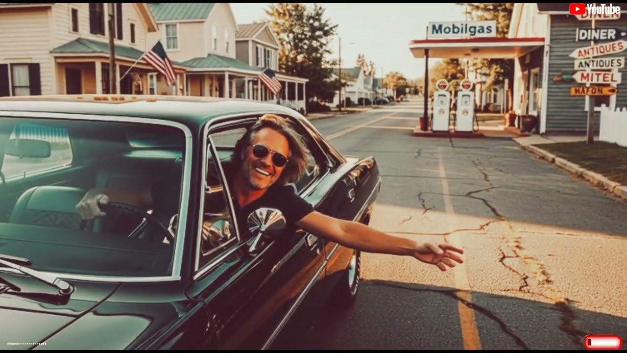 Classic Sedan Through the Mojave 🌵🔥 | Gritty Americana Black Steel Road Trip Anthem