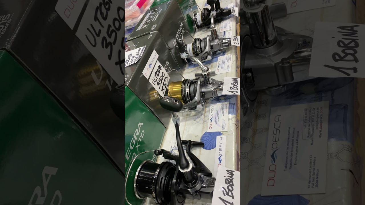 DIFERENCIAS ENTRE CARRETES SHIMANO ULTEGRA - DUOPESCA