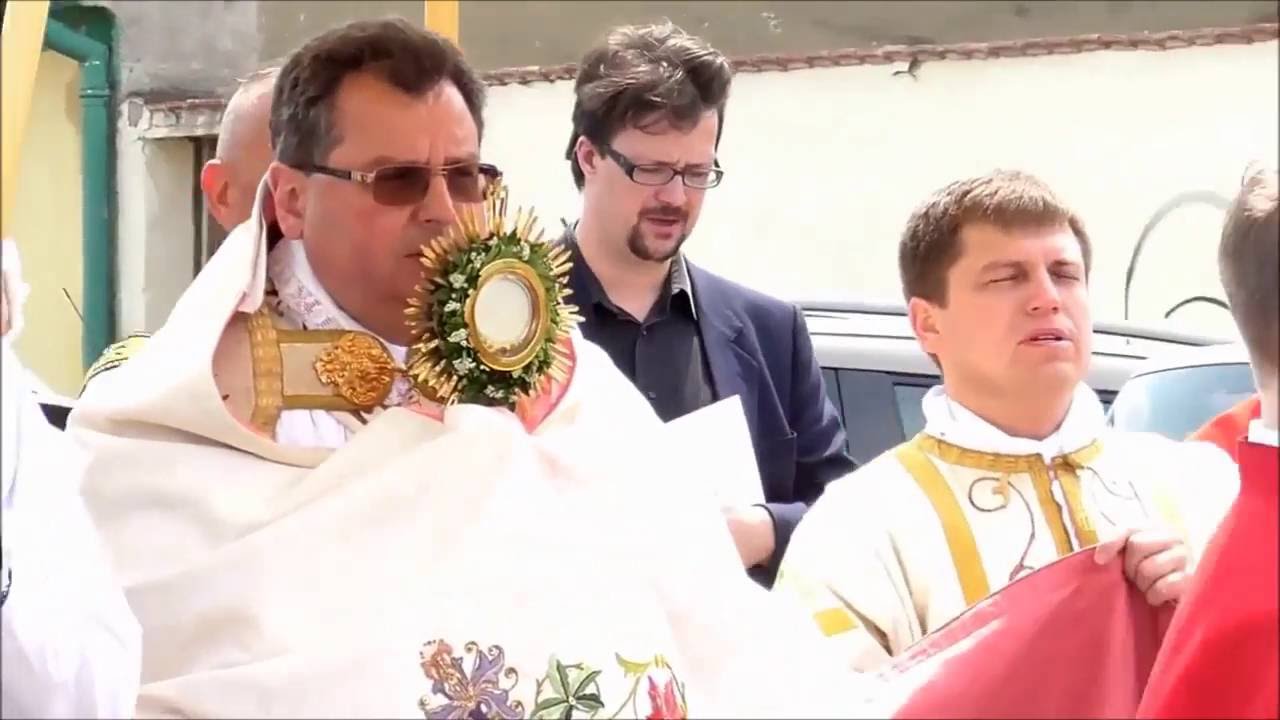 Boží Tělo 26. května 2016 - procesí