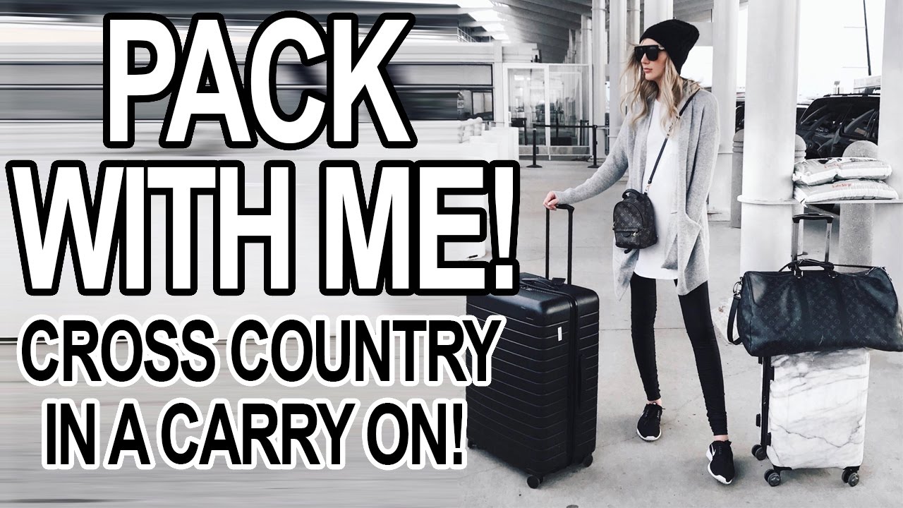 HOW I PACK MY SUITCASE: ONE WEEK IN A CARRY ON!