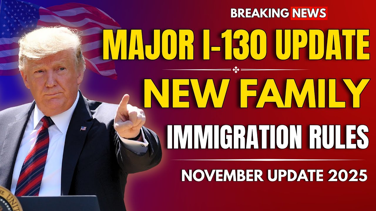 Обновление USCIS I-130 за 2025 год: основные новости о процессе иммиграции по семейным делам в но...