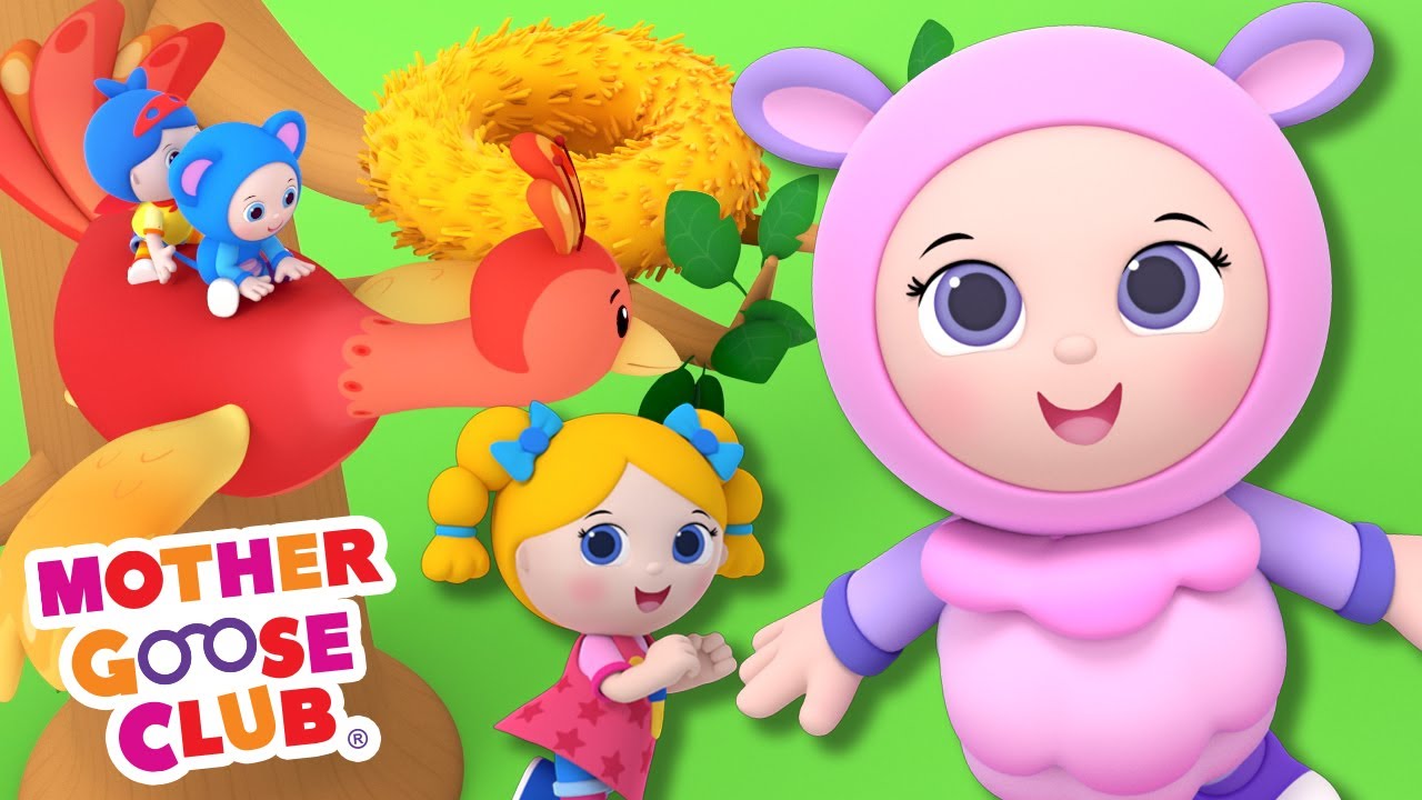 The Green Grass Grew All Around + More | Mother Goose Club Cartoons #NurseryRhymes