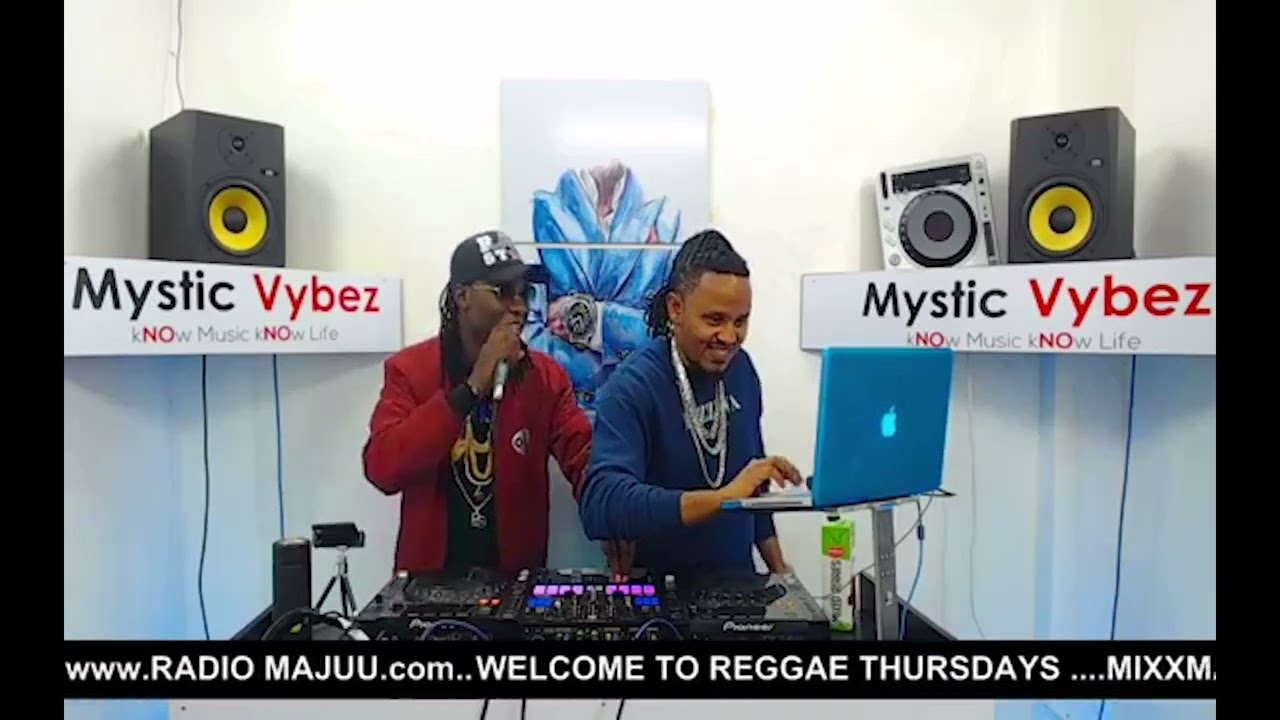 RAGGAE VIBEZ WITH DJ KALONJE ON RADIO MAJUU(BEST REGGAE MUSIC MIX)