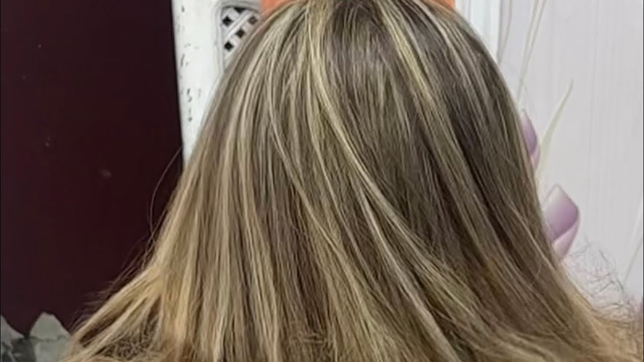 صبغه شعر اشقر فاتح رملي  خطوات بالتفصيل 🥰🥰🫣🫣😘