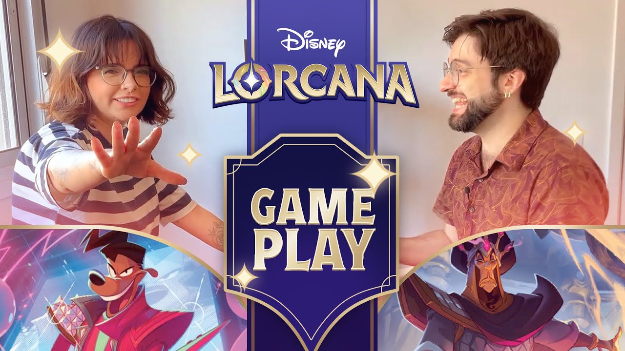 Lorcana TCG Gameplay - Jafar vs Powerline 