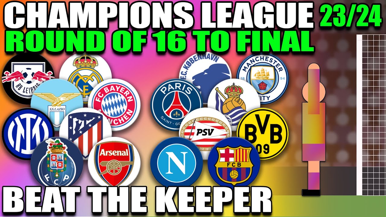 Beat The Keeper 2023/24 Champs League Round of 16 to Final