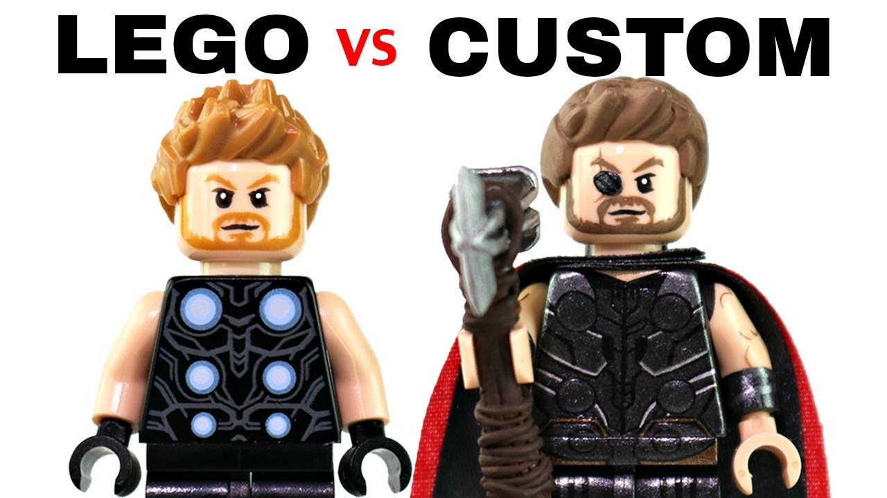 LEGO AVENGERS INFINITY WAR : Official Minifigs vs. Customs - EP4