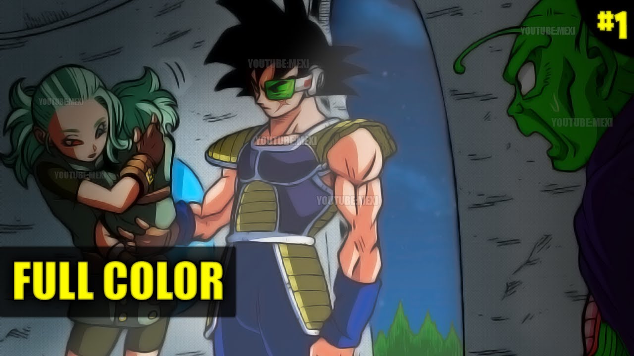 La Historia de Bardock hace 40 años COMPLETA (Latino) | Manga DBS Full Color | Parte 1