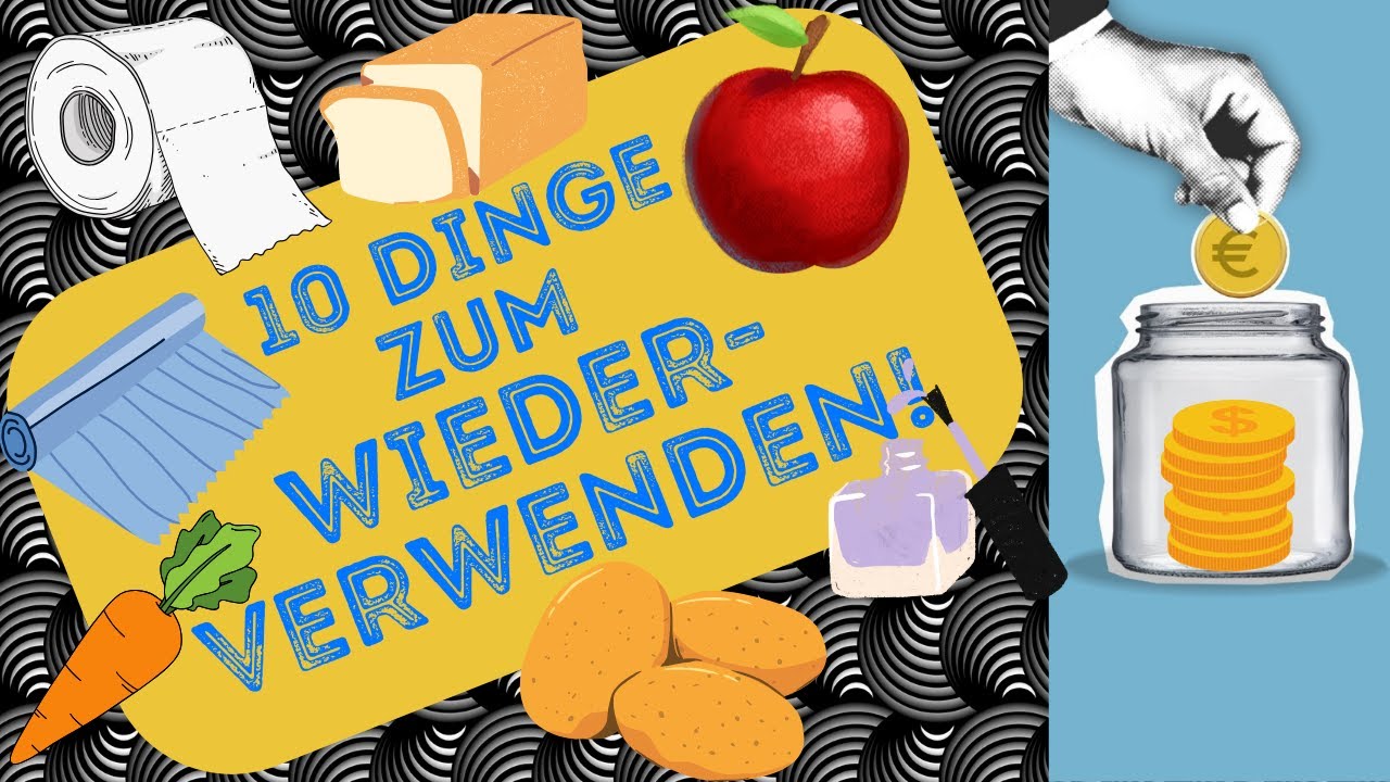 10 Geldspar-Haushalts-Tricks - Wirf diese Dinge nicht weg!|Frugal living!