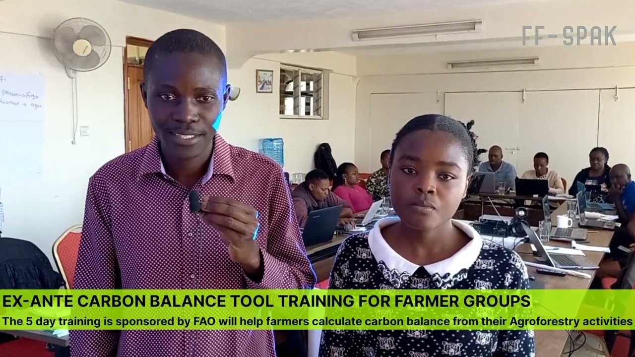 TRAINING FARMERS ON EX-ACT TOOL BY@UNFAO