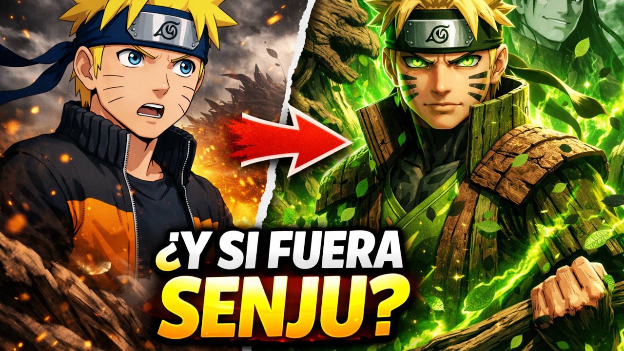 QHPS NARUTO ERA DEL CLAN SENJU Y DOMINABA EL MOKUTON? EL NIETO DE HASHIRAMA