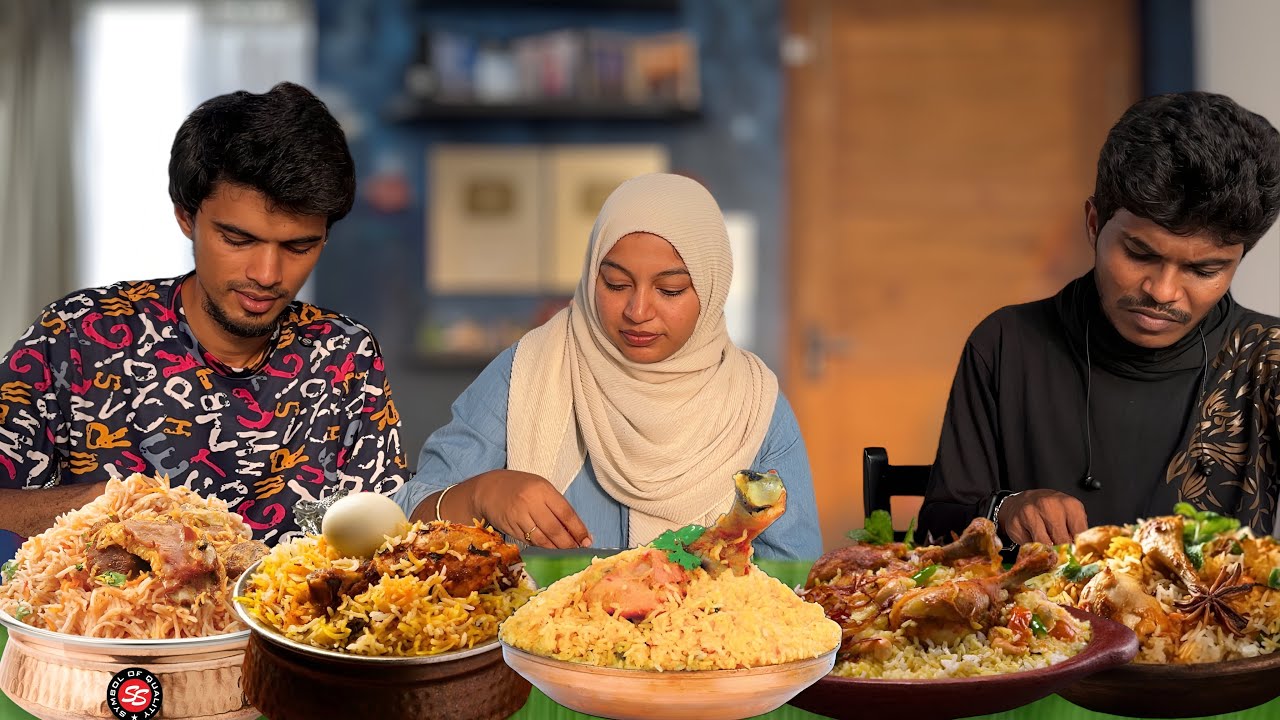 Eating “5 FAMOUS BIRIYANIs” of COIMBATORE எது TASTE..??
