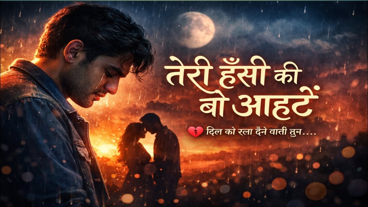 तेरी हँसी की वो आहटें 💔 | Heart Touching Sad Romantic Song 2026 | Emotional Hindi Love Song