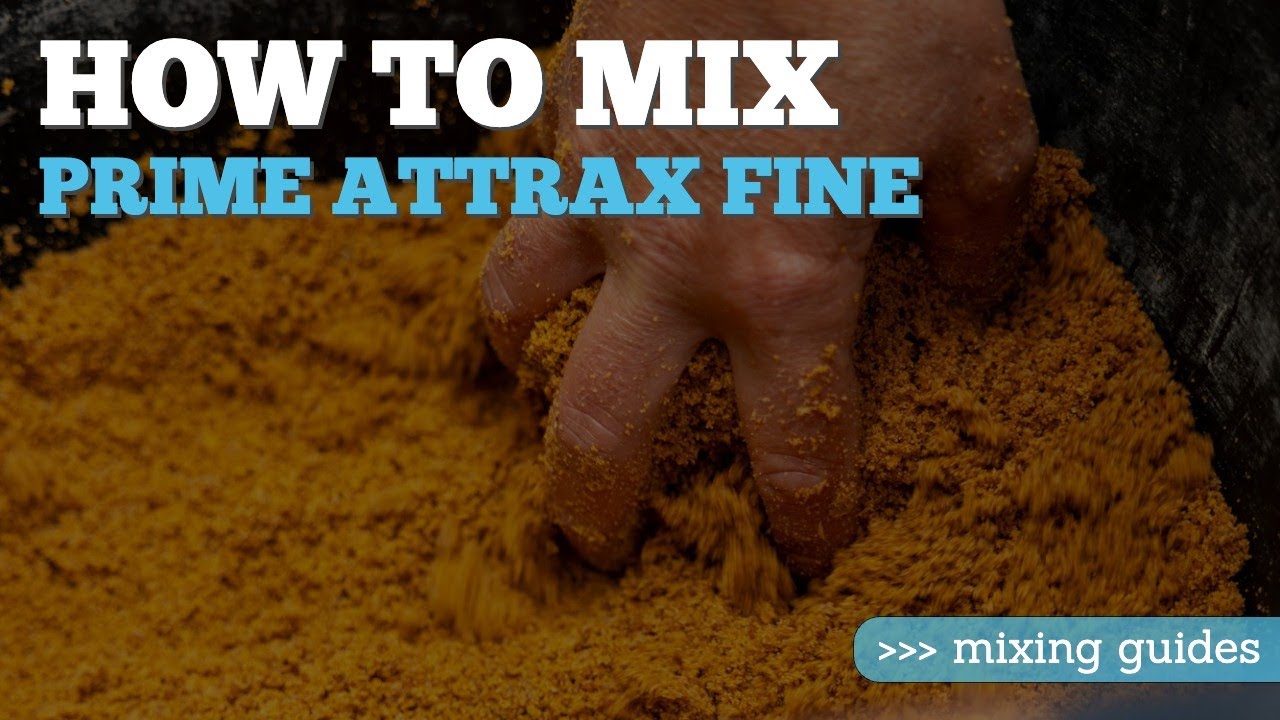 How to mix Prime Attrax Fine | Groundbait Mixing Guides | Blakes Baits