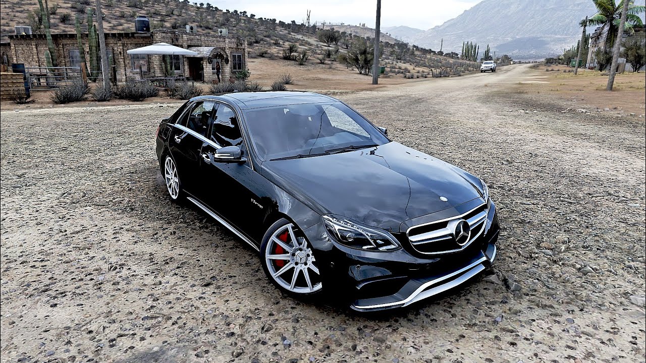 MERCEDES BENZ E63 AMG S FORZA HORİZON 5 - LOGİTECHG29 - GAMEPLAY - CAR GAME - STEERING WHEEL
