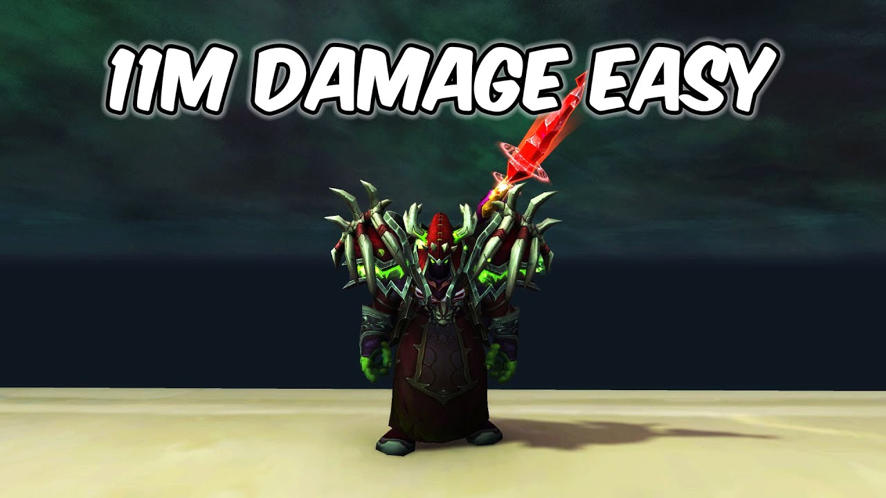 11M DAMAGE EASY - Destruction Warlock PvP - WoW BFA 8.3