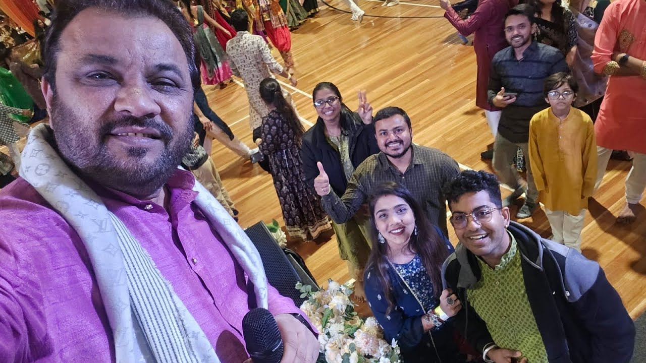 Kirtidan gadhvi Live garba 2025 Perth Australia 🇦🇺