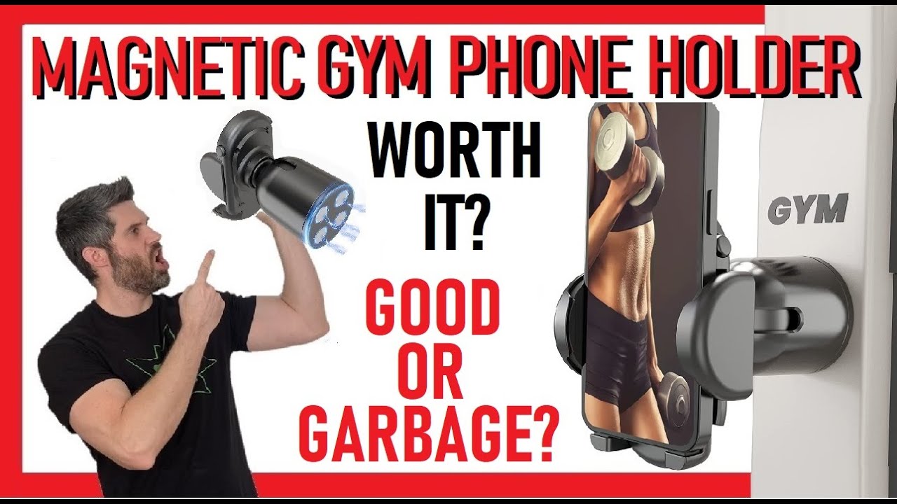 Magnetic Phone Holder Review | 360 Degree Angle Adjustable | Gym - Home Gym - Garage Gym | MiiKARE