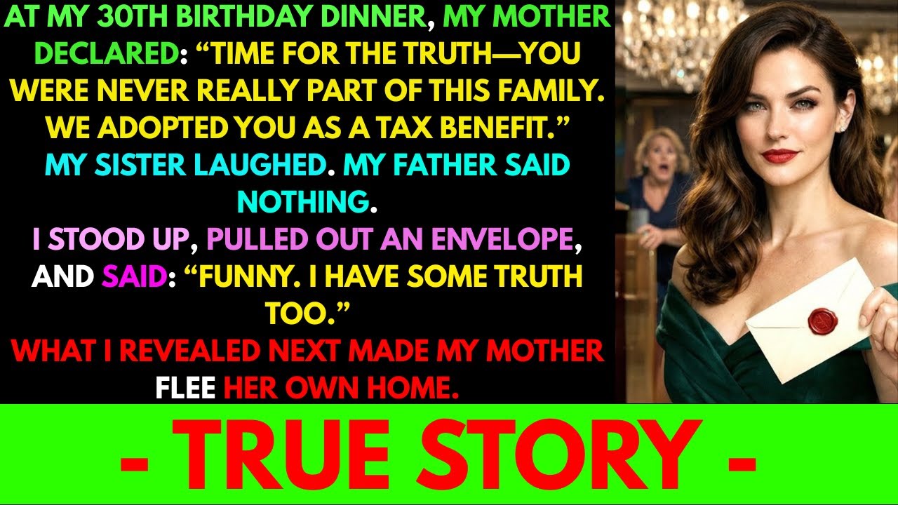 My Mom Announced I Was Adopted For Tax Benefits At My Birthday Party—What I Revealed Made Her...