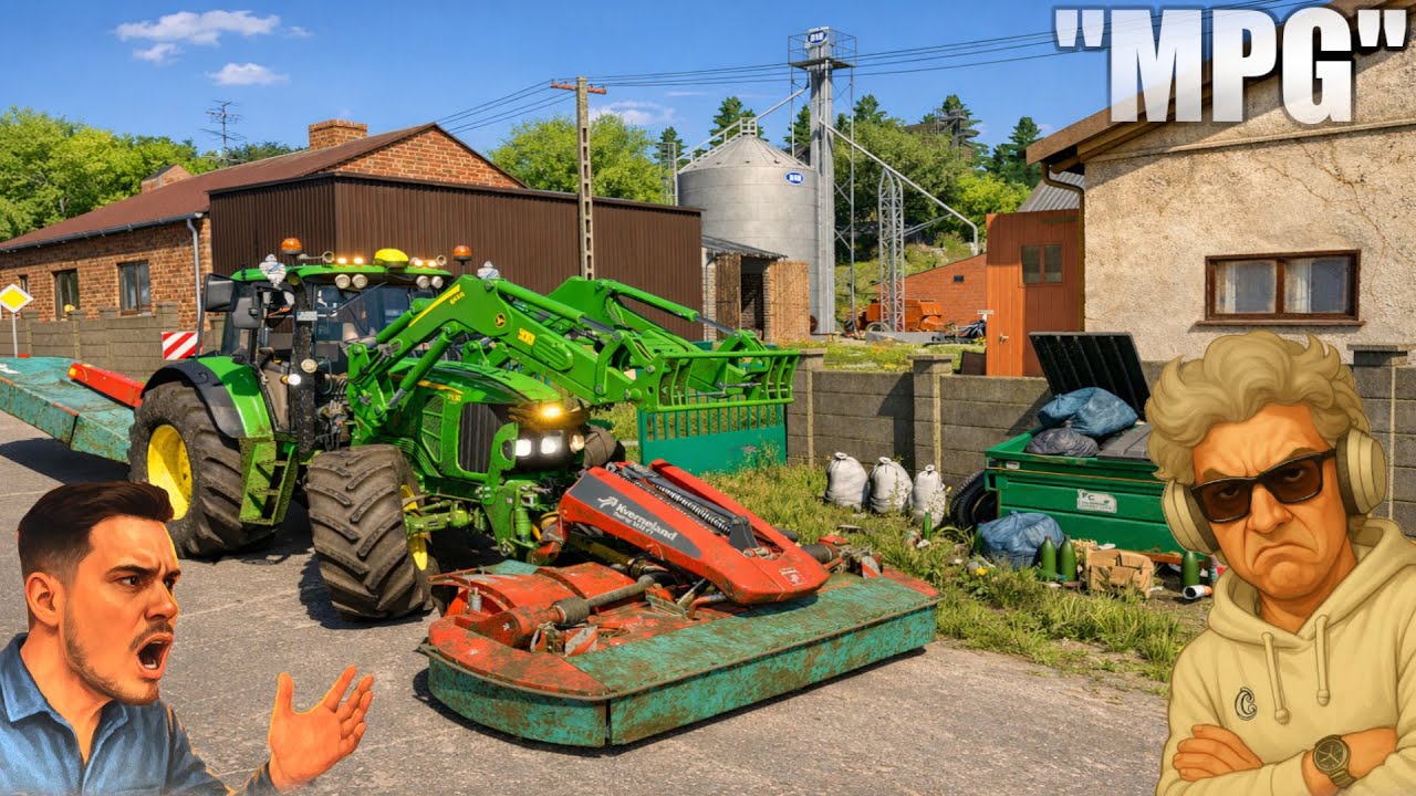 OGLĄDAMY OGROMNE POLE POD WSPÓLNY ZAKUP!❓SIANOKOSY NA 2 ZESTAWY!😳 #MPG [#539] FS22 w/ Koliz