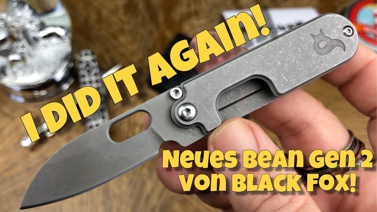 🚨I DID IT AGAIN — NOCH EIN BEAN VON FOX KNIVES‼️