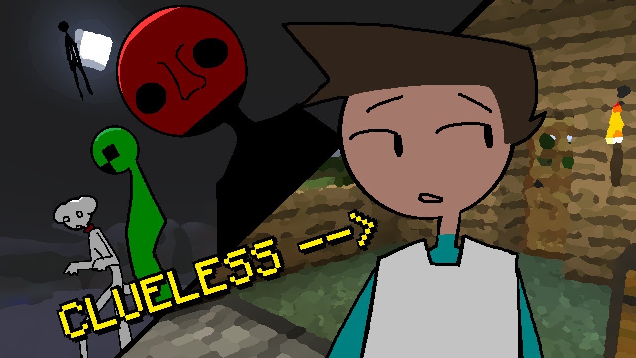 Minecraft ARG but the protagonist is clueless
