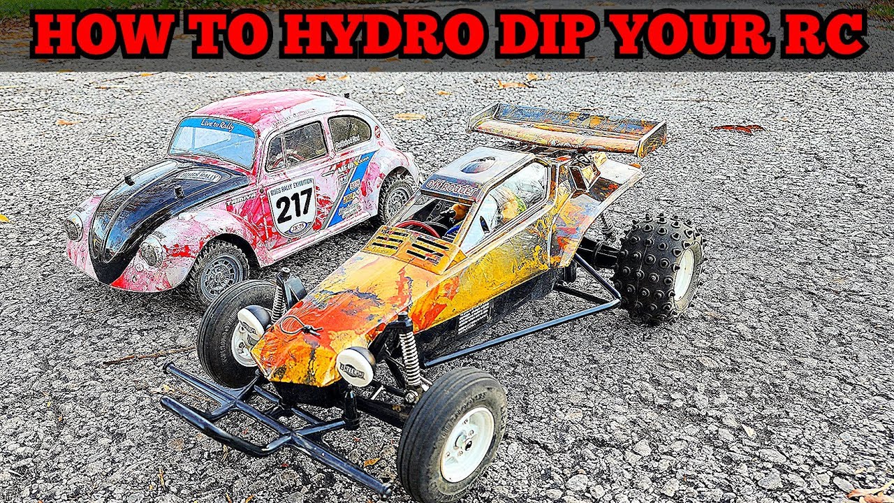 How I Hydro Dip My Rc Car body