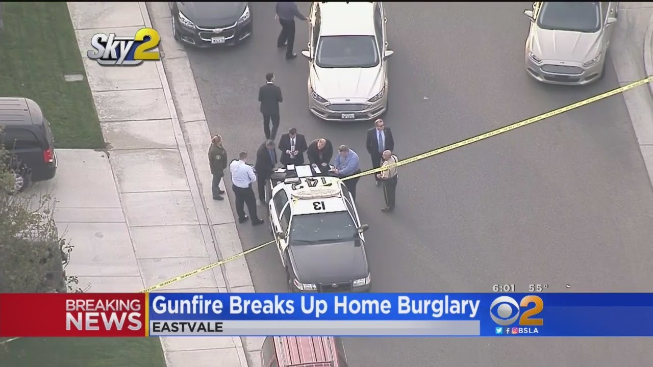 Gunfire Breaks Up Home Burglary In Eastvale