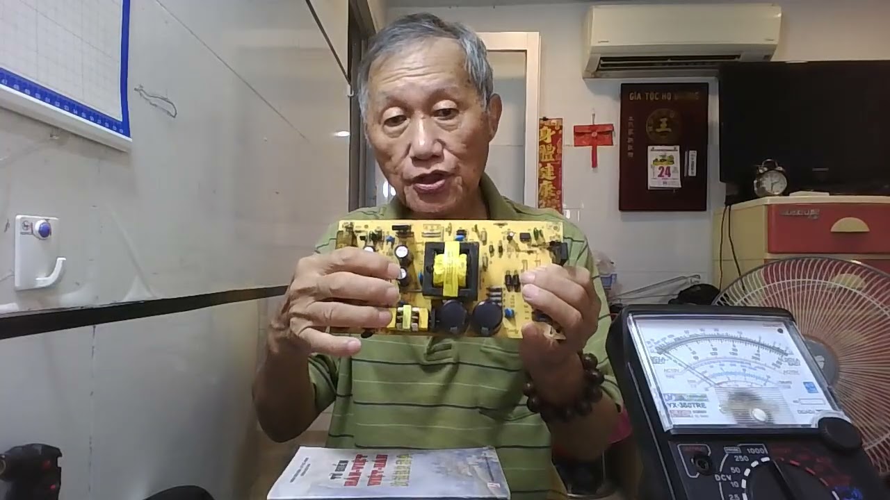 Việc làm của người thợ điện tử. Hiểu link kiện, hiểu mạch điện và hiểu cách đo. (Vương Khánh Hưng)