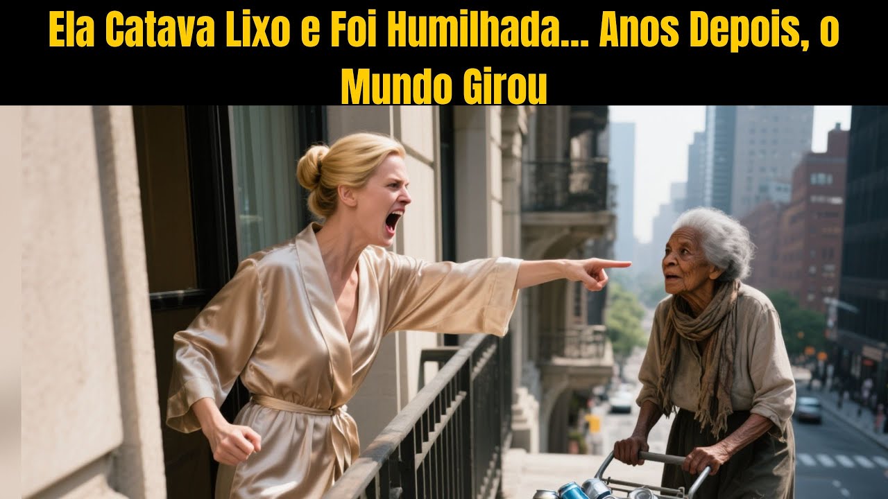 Jogaram Água Suja Nela na Rua… Anos Depois, Imploraram por Ajuda